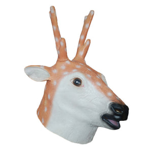 Deluxe Latex Animal Mask Deer 